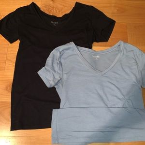 Two v-necks